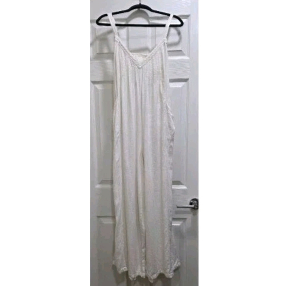 Free People Drifting Dreams One Piece Sleeveless Pull On Wide-leg Jumpsuit Sz: S - Picture 6 of 7